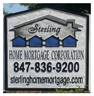 Sign Made From Sandblasted HDU in Barrington, IL